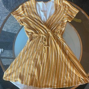 Yellow striped dress - Xhilaration/Target